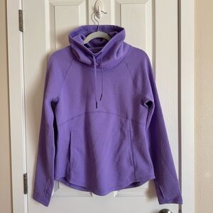 Marmot Women’s Cowl Neck Pullover Jacket | Size S | Lavender Purple Pockets